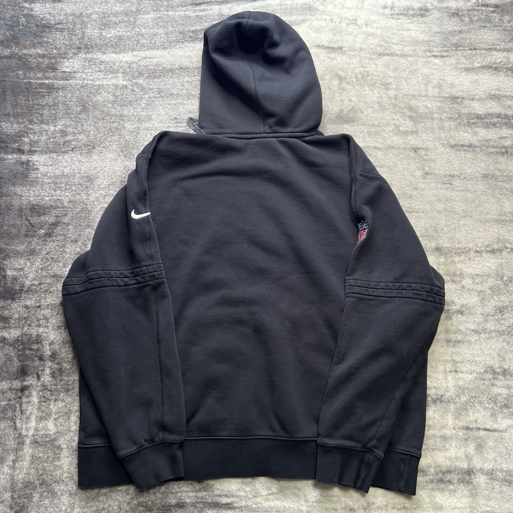 Nike Arizona Cardinals NFL Crucial Catch Pullover Hoodie Cancer Black XL - Picture 7 of 7